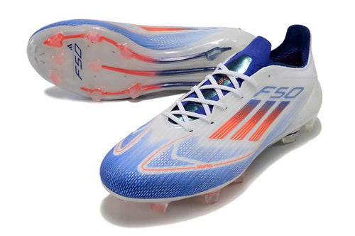 F50 Elite FG - White/Blue