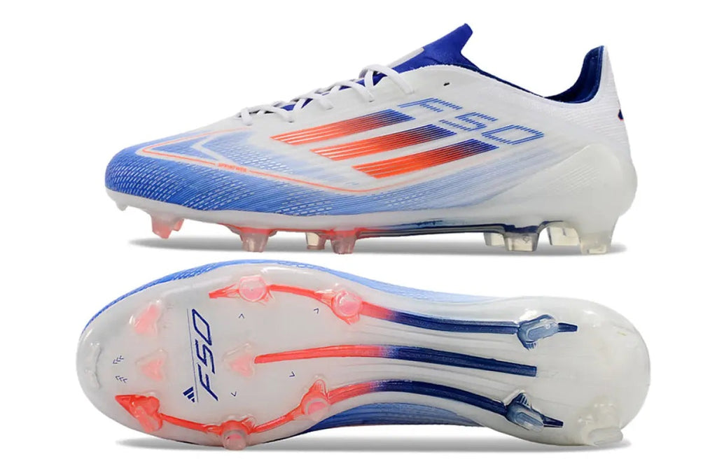 F50 Elite FG - White/Blue