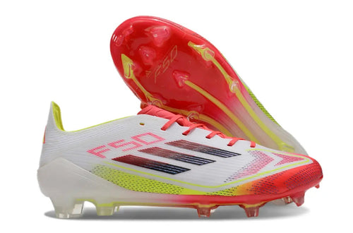 F50 Elite FG - White/Solar Red
