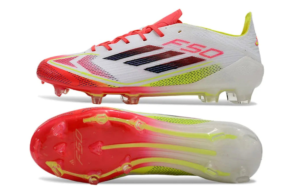 F50 Elite FG - White/Solar Red