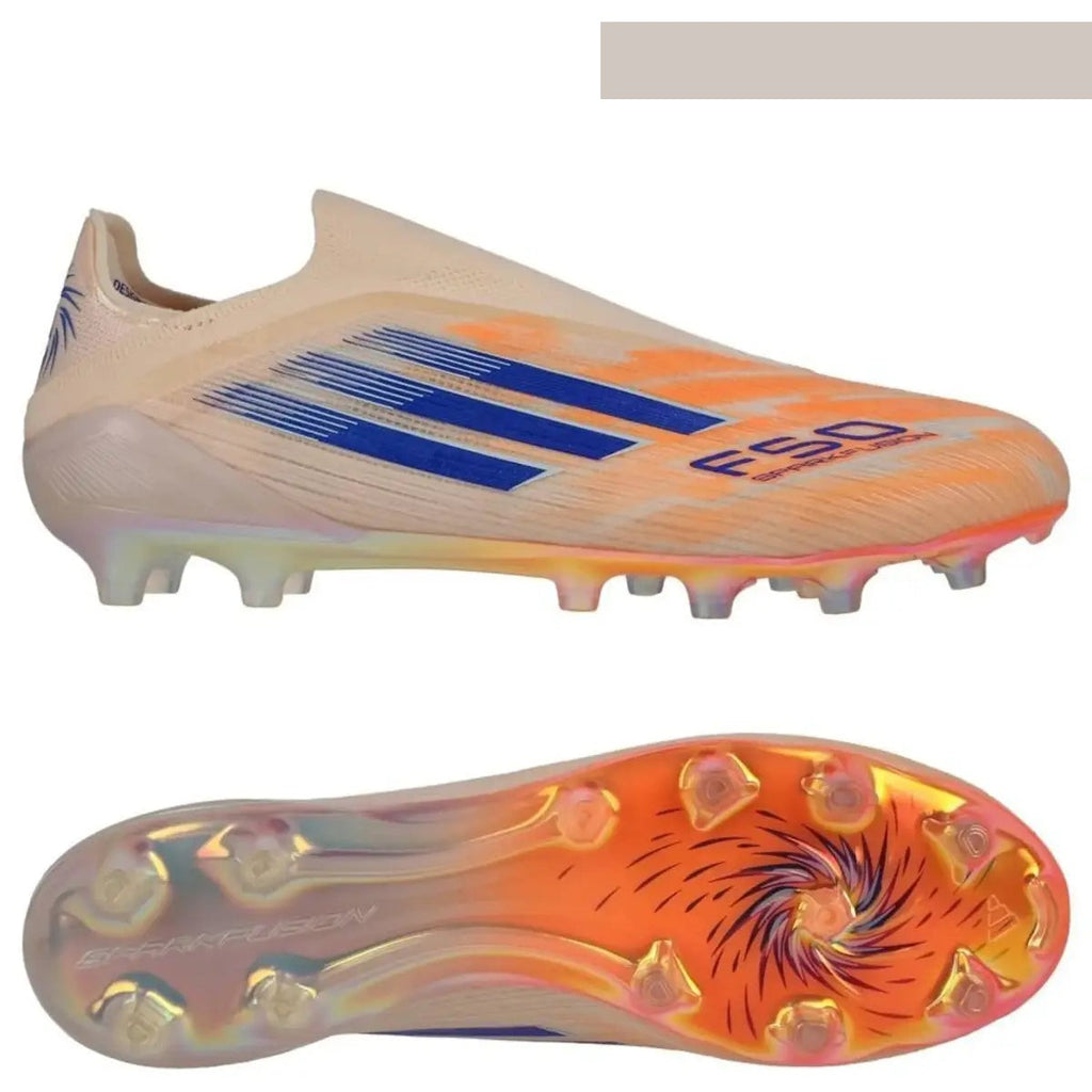 F50 Sparkfusion Elite Laceless FG Coral Blaze